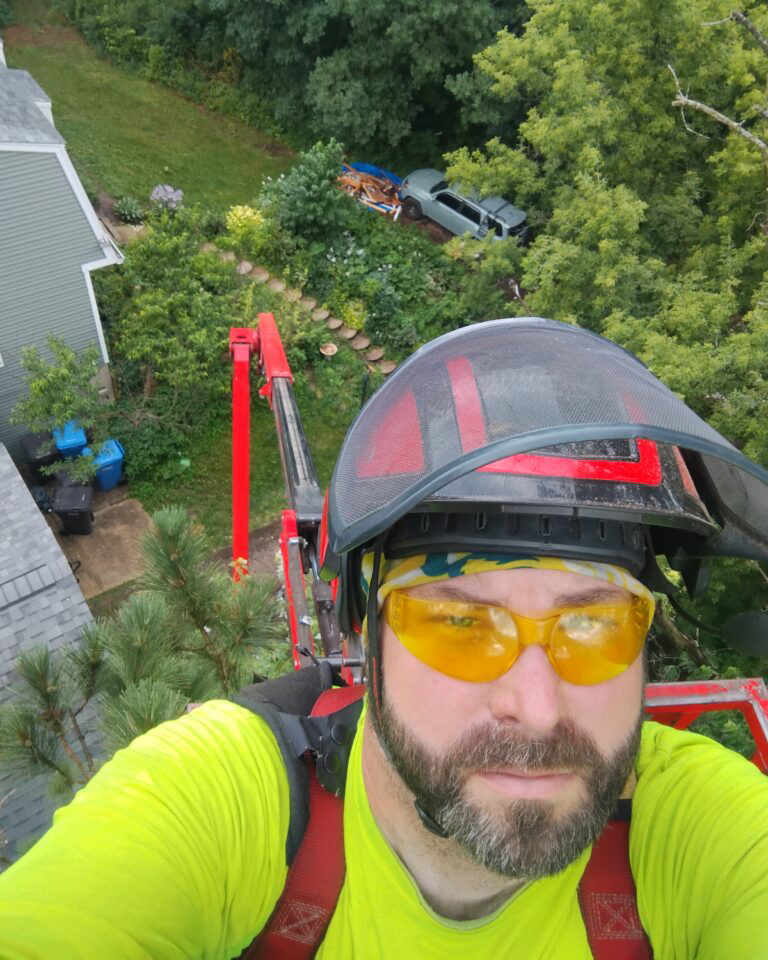 Kyle working